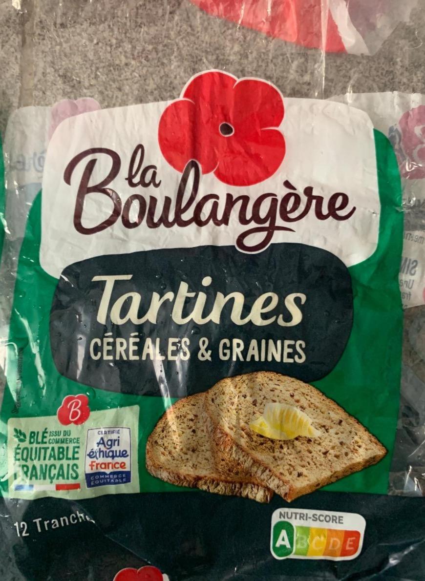 Fotografie - Tartines céréales graines La Boulangère