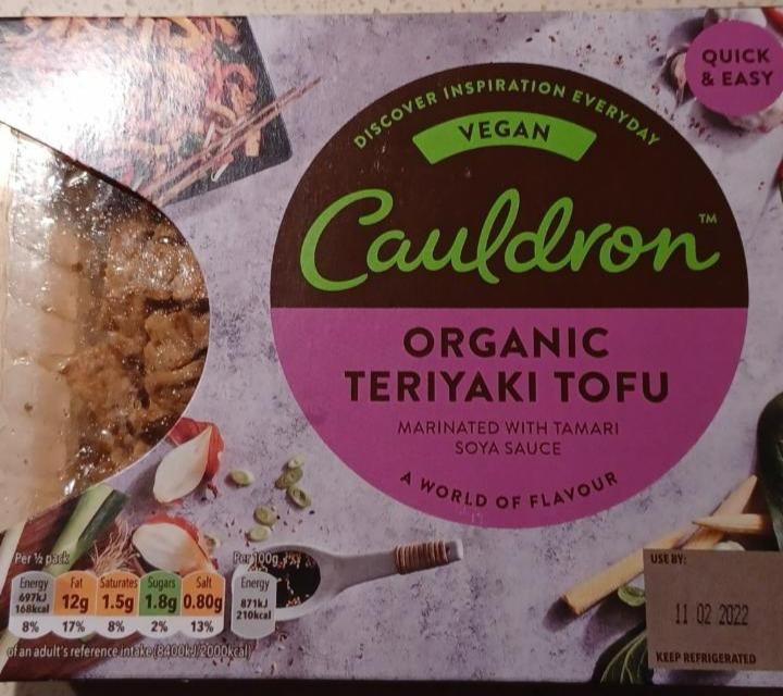 Fotografie - Cauldron Organic Teriyaki Tofu