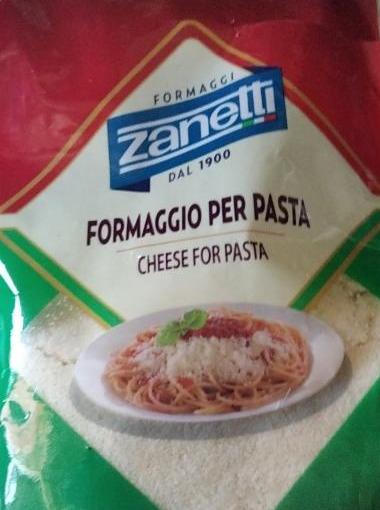 Fotografie - Formaggio per pasta strouhaný sýr Zanetti