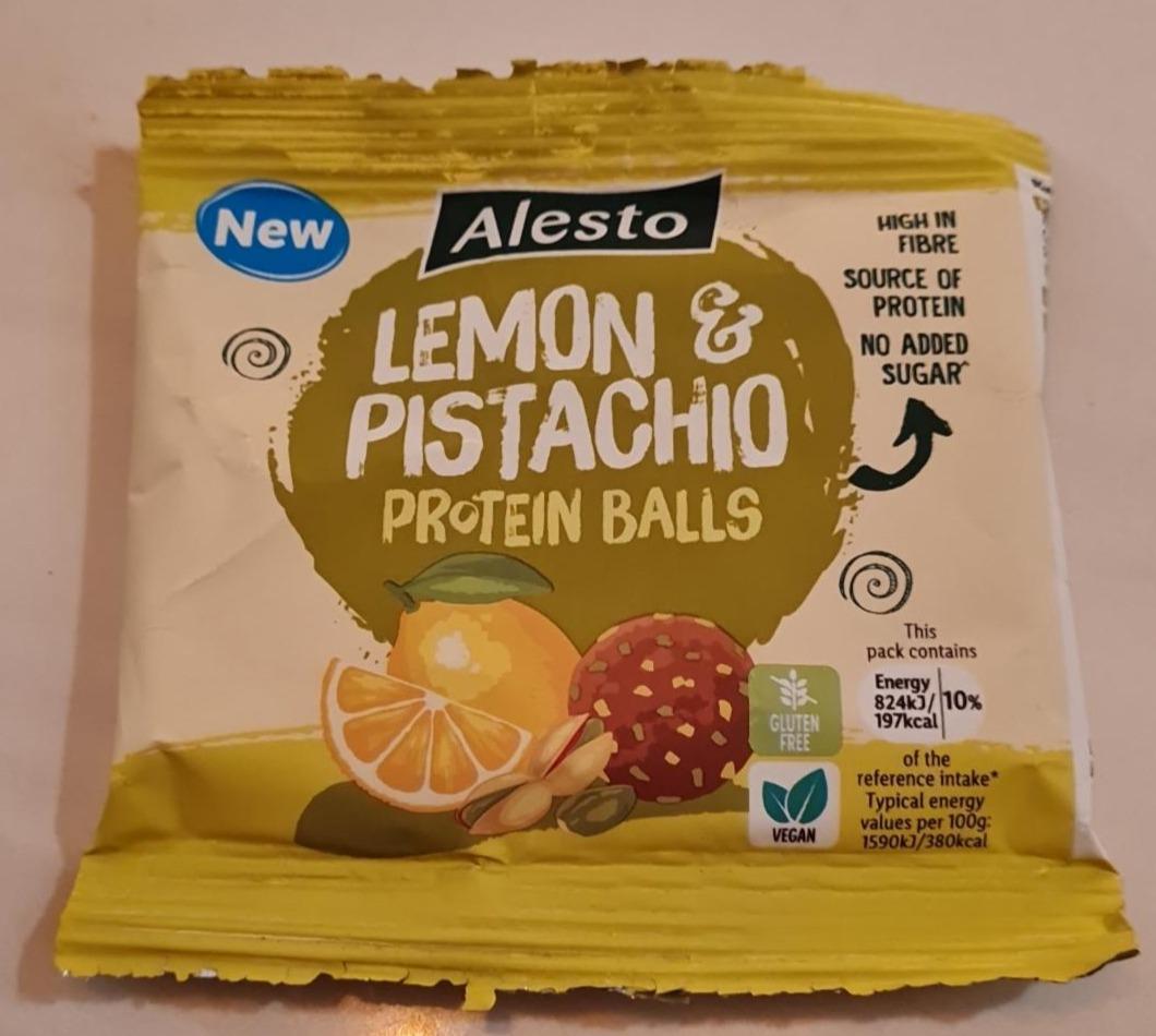 Fotografie - Protein Balls Lemon & Pistachio Alesto