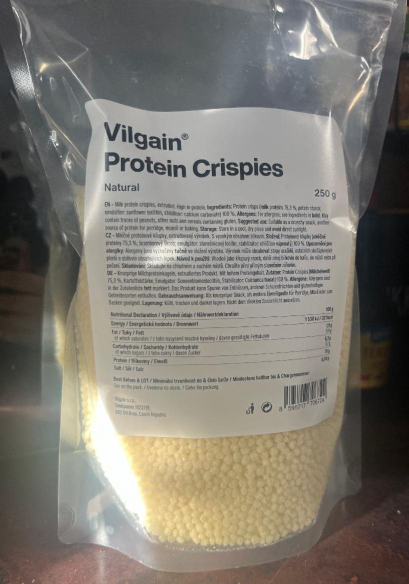 Fotografie - Protein Crispies Natural Vilgain