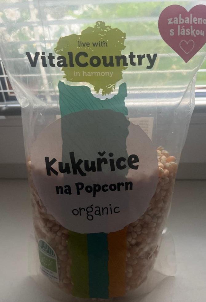 Fotografie - Kukuřice na popcorn organic VitalCountry