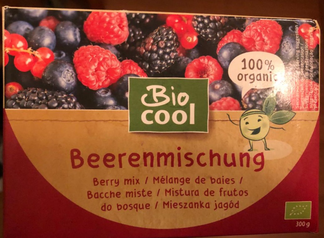 Fotografie - 100% organic Beerenmischung BioCool