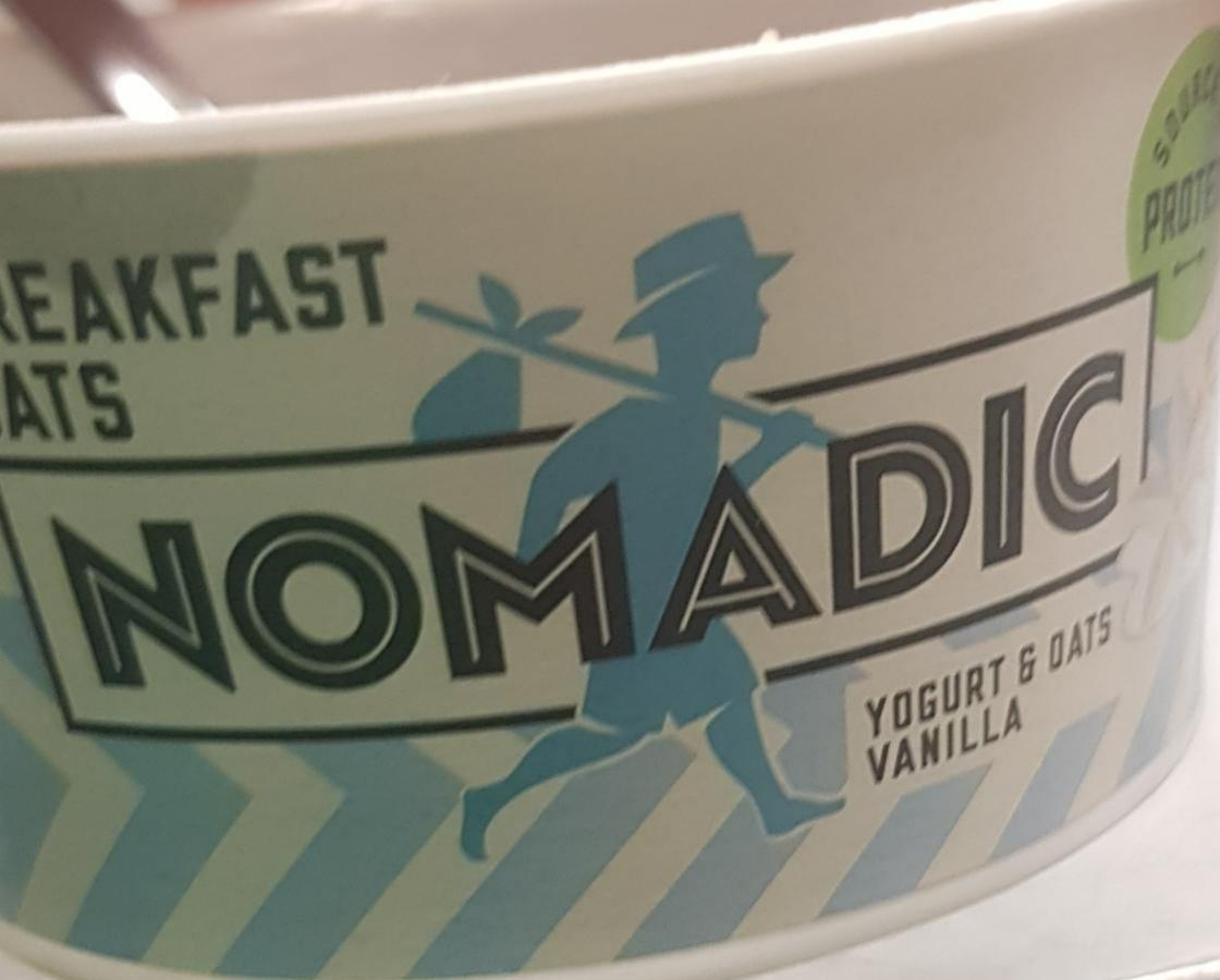Fotografie - Breakfast oats Yogurt & Oats vanilla Nomadic