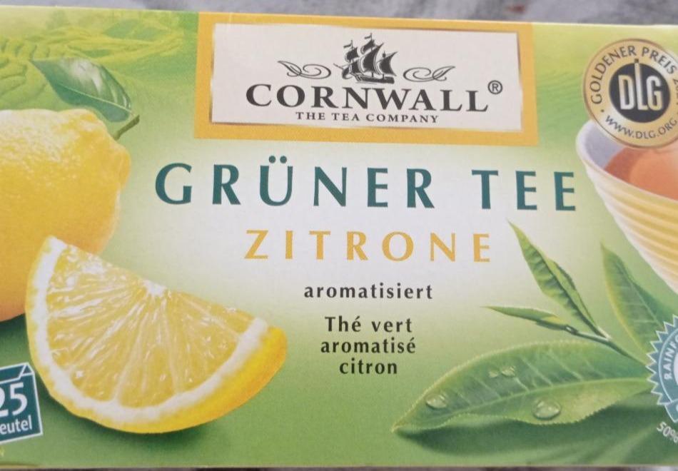 Fotografie - Grüner Tee Zitrone Cornwall