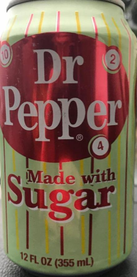 Fotografie - Made with sugar Dr Pepper