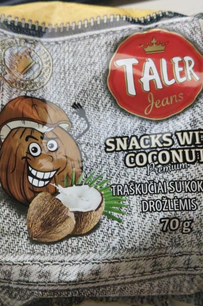 Fotografie - Snacks with coconut Taler