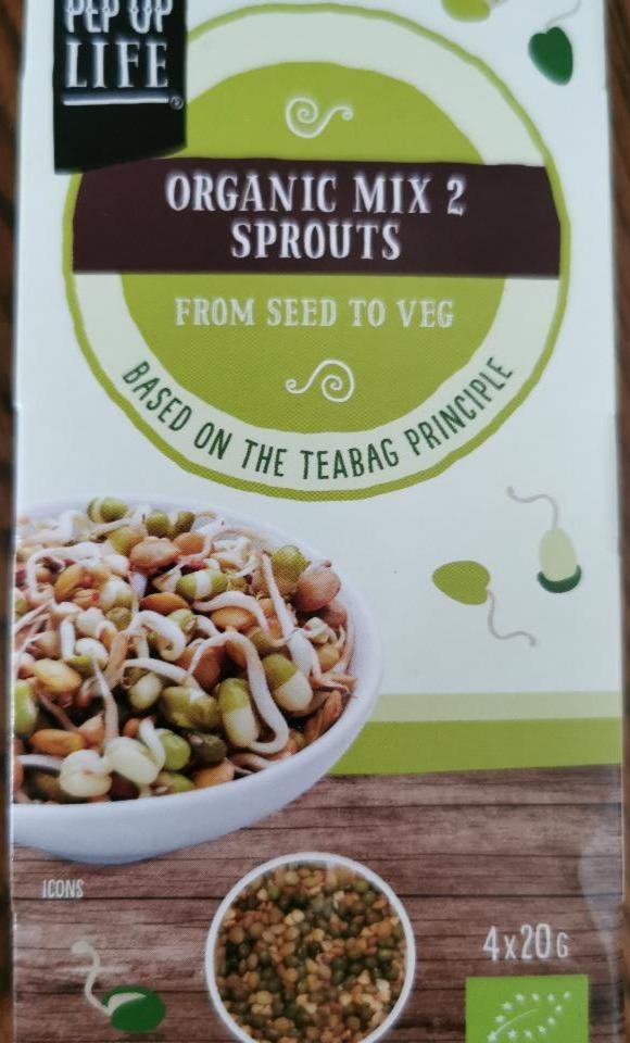 Fotografie - Organic Mix 2 sprouts Pep up Life