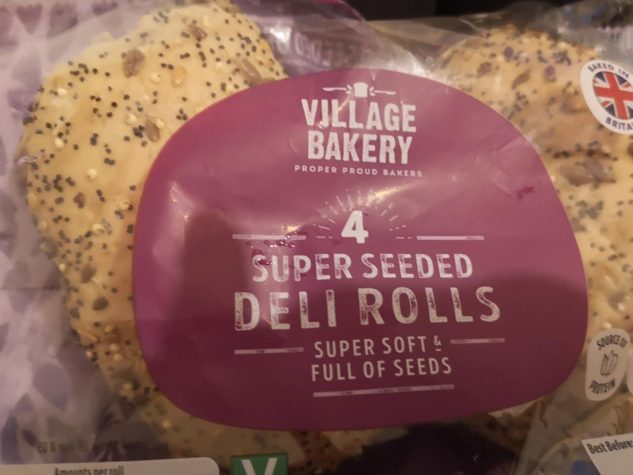 Fotografie - Super seeded Deli Rolls Village bakery