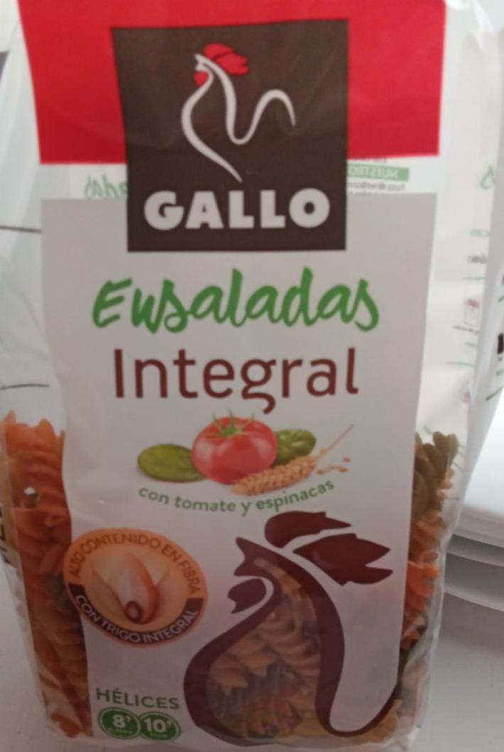Fotografie - Ensaladas integral Gallo