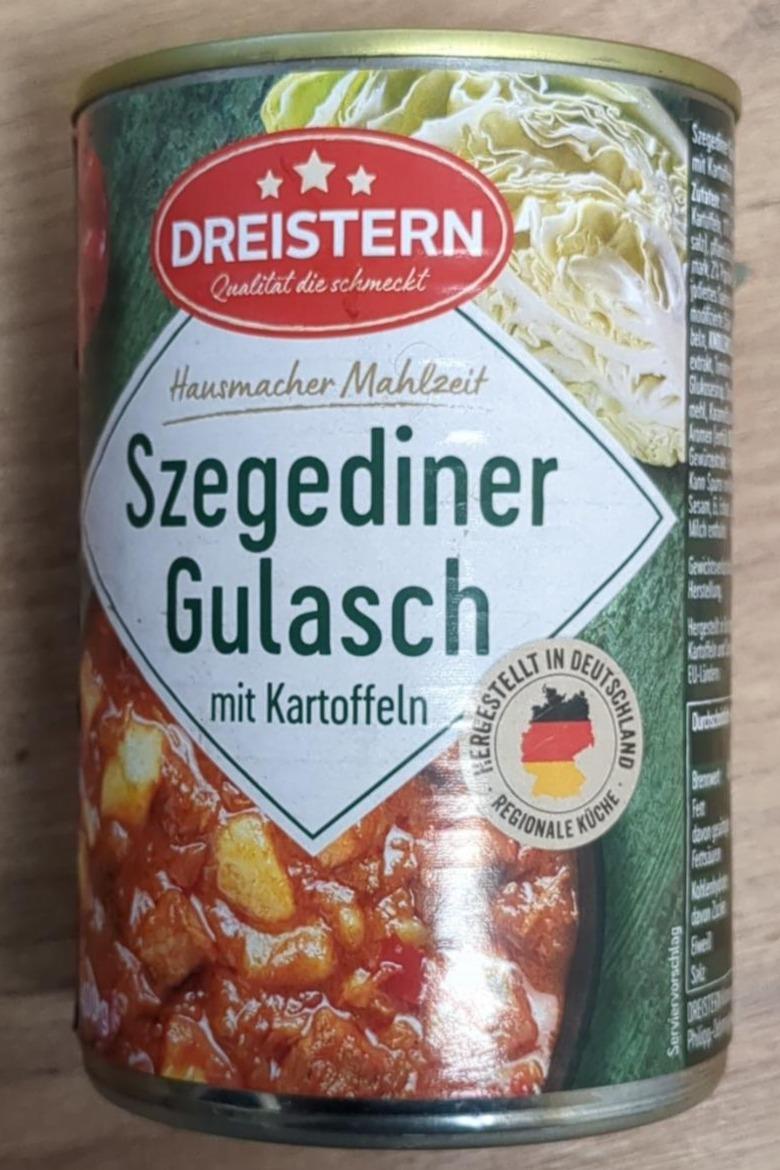 Fotografie - Szegediner Gulasch mit Kartoffeln Dreistern