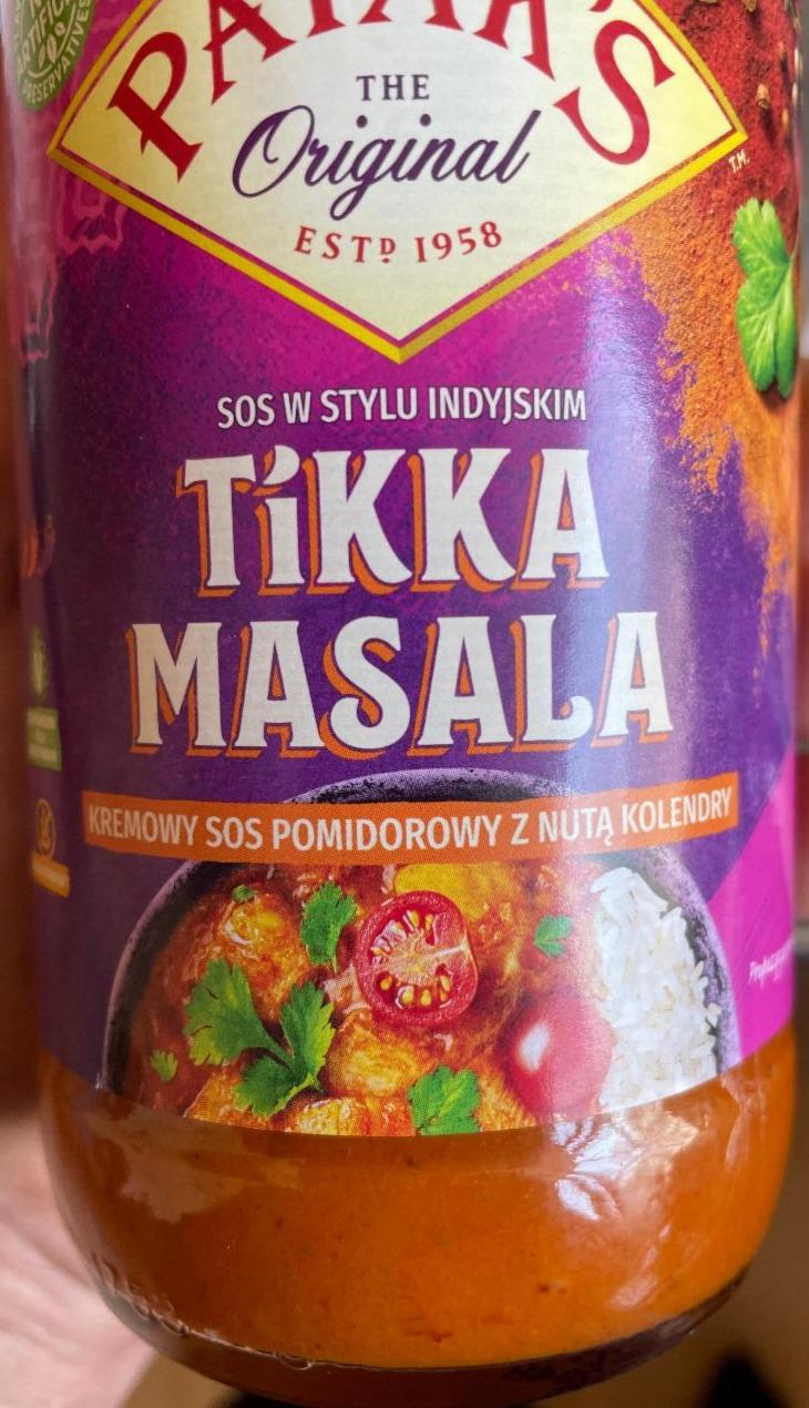 Fotografie - Tikka masala kremowy sos pomidorowy z nutą kolendry Patak's