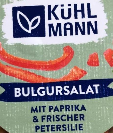 Fotografie - Bulgursalat mit paprika&frischer petersilie Kühlmann