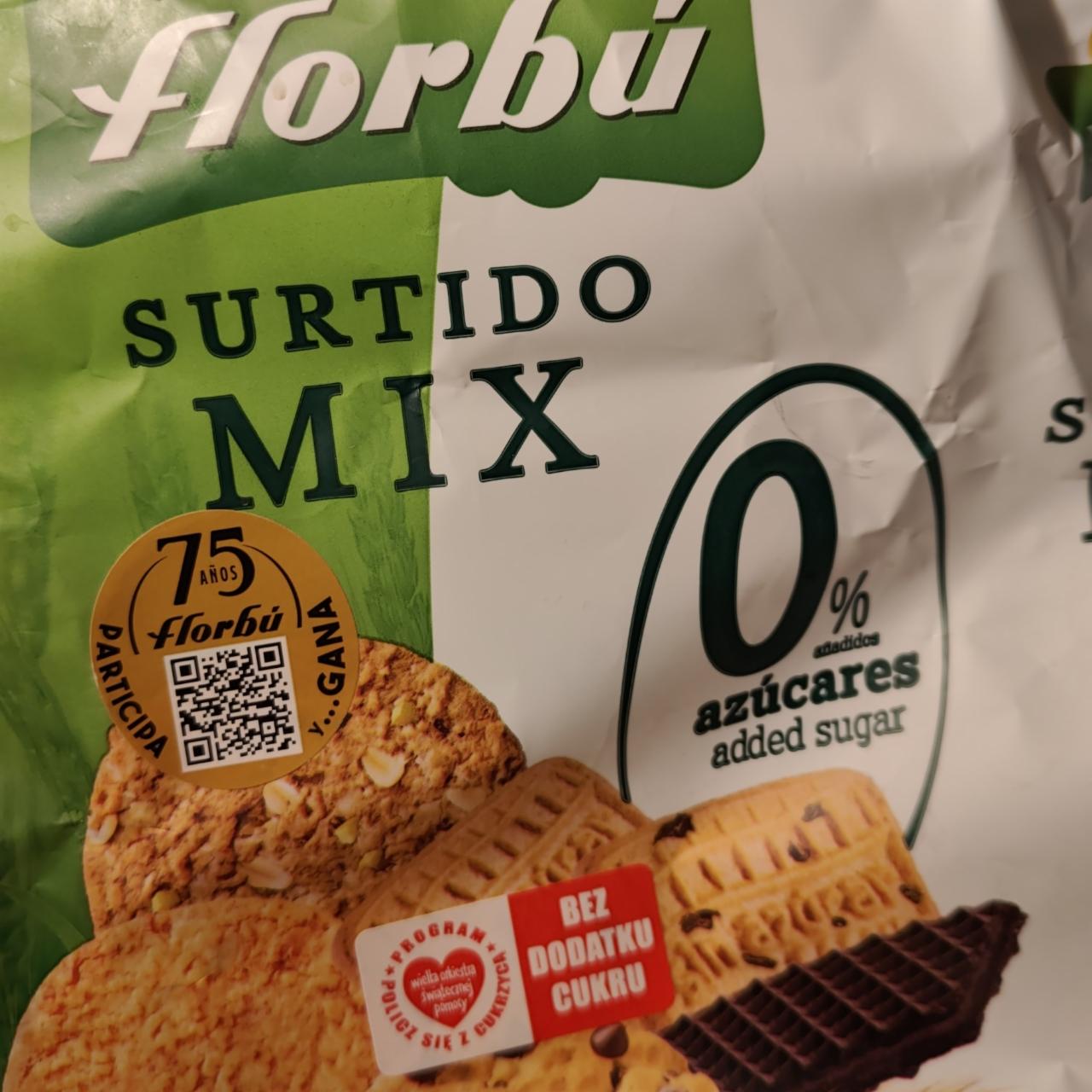 Fotografie - Surtido Mix 0% añadidos azúcares Florbú