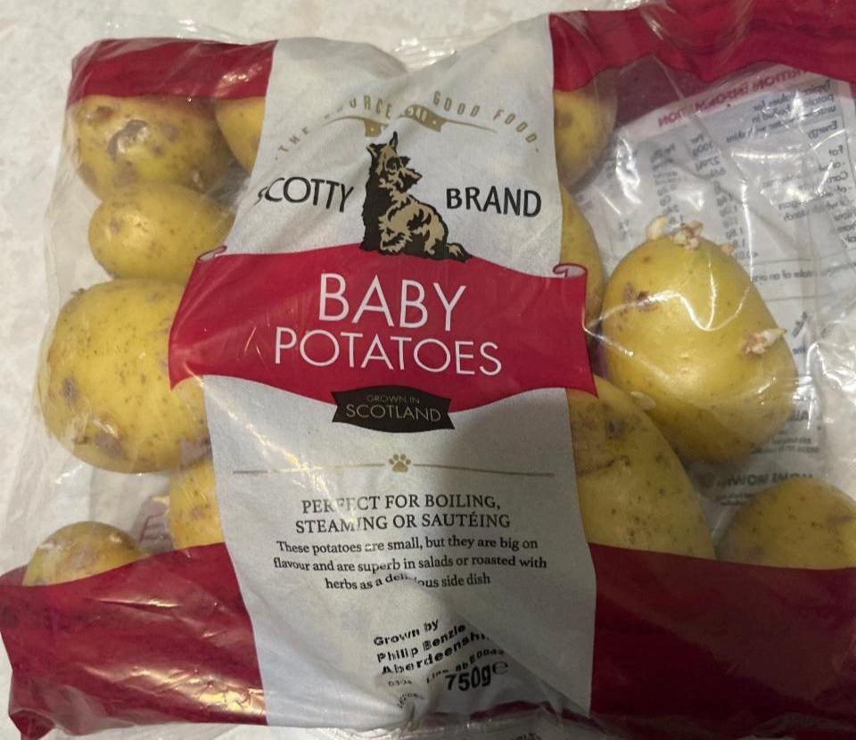 Fotografie - Baby potatoes Scotty brand
