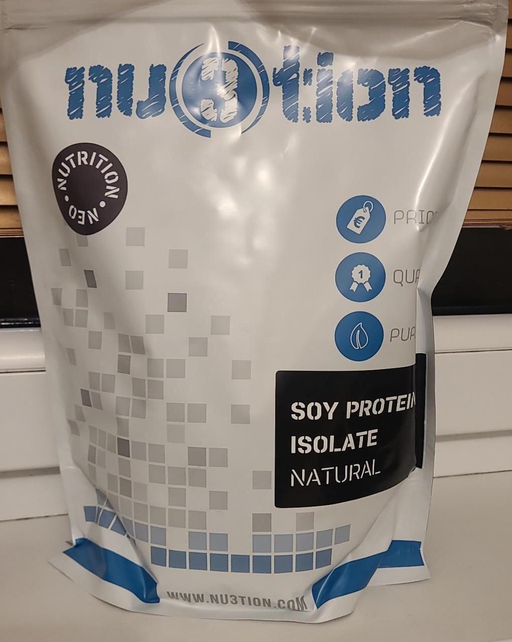 Fotografie - Soy Protein Isolate natural Nu3tion