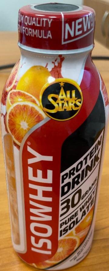 Fotografie - Pure Protein Drink Blood Orange AllStars