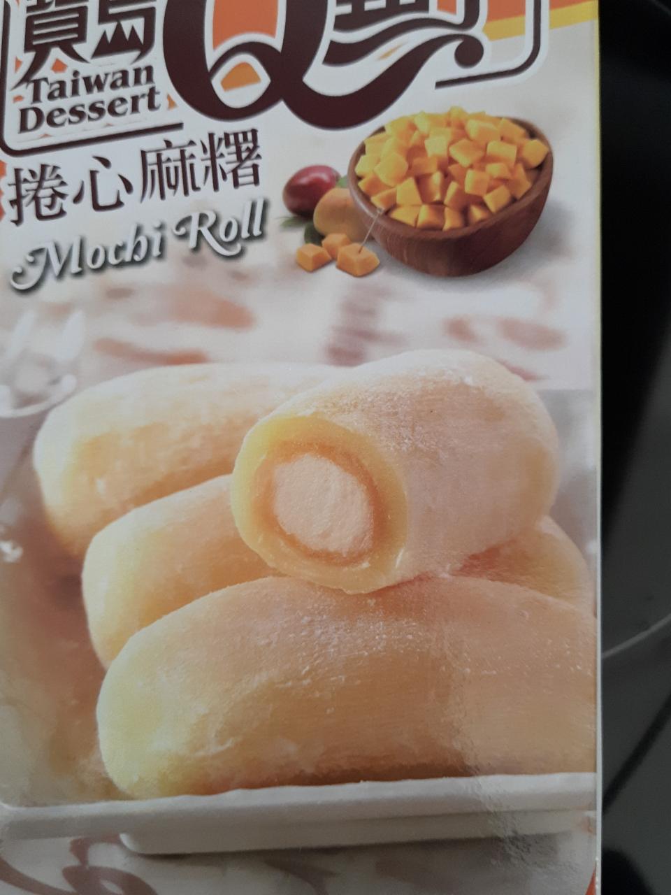 Fotografie - Mochi Roll Mango Milk Taiwan Dessert Q
