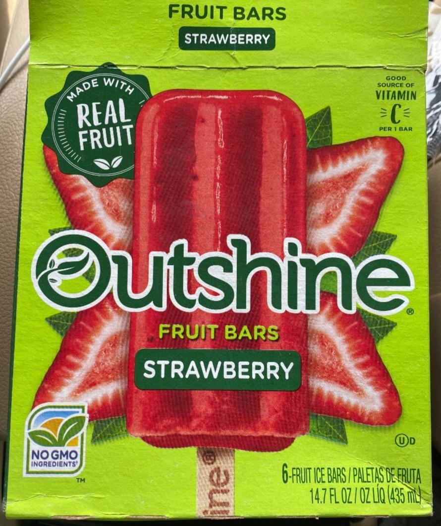Fotografie - Strawberry Frozen Fruit Bars Outshine