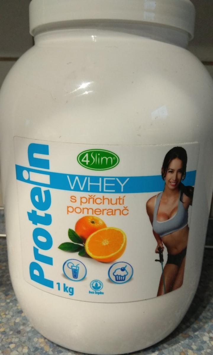 Fotografie - Whey protein s příchutí pomeranč 4Slim