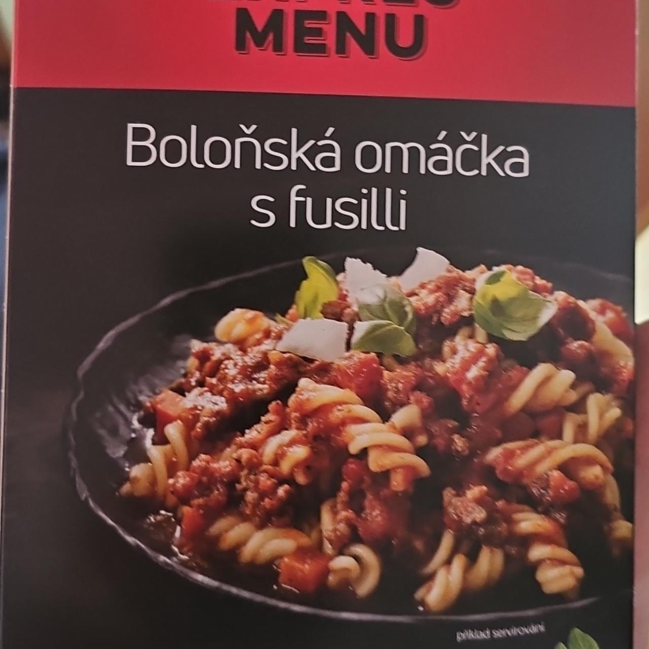 Fotografie - Boloňská omáčka s fusilli Expres menu