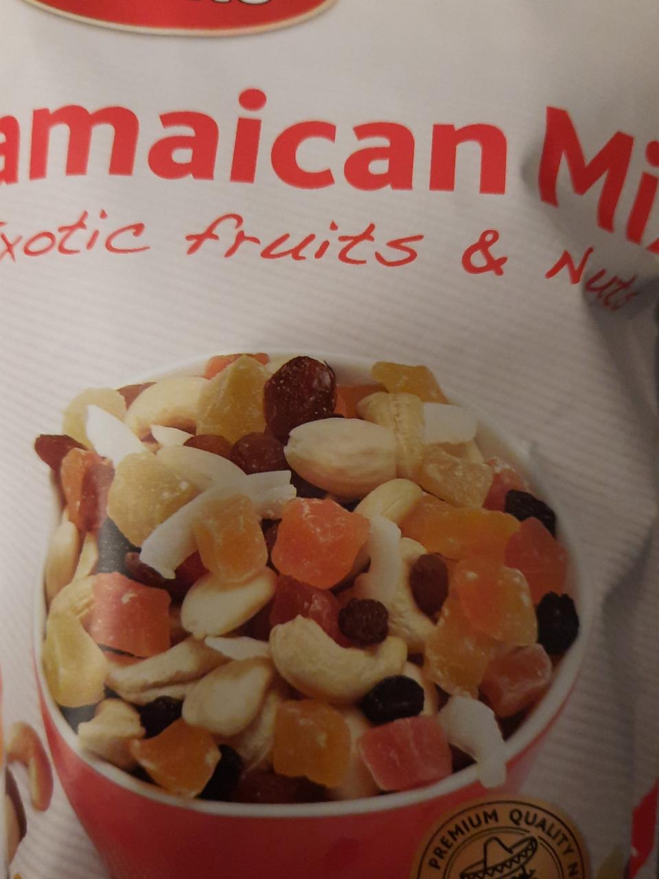 Fotografie - Jamaican Mix Exotic Fruit & Nuts Pellito