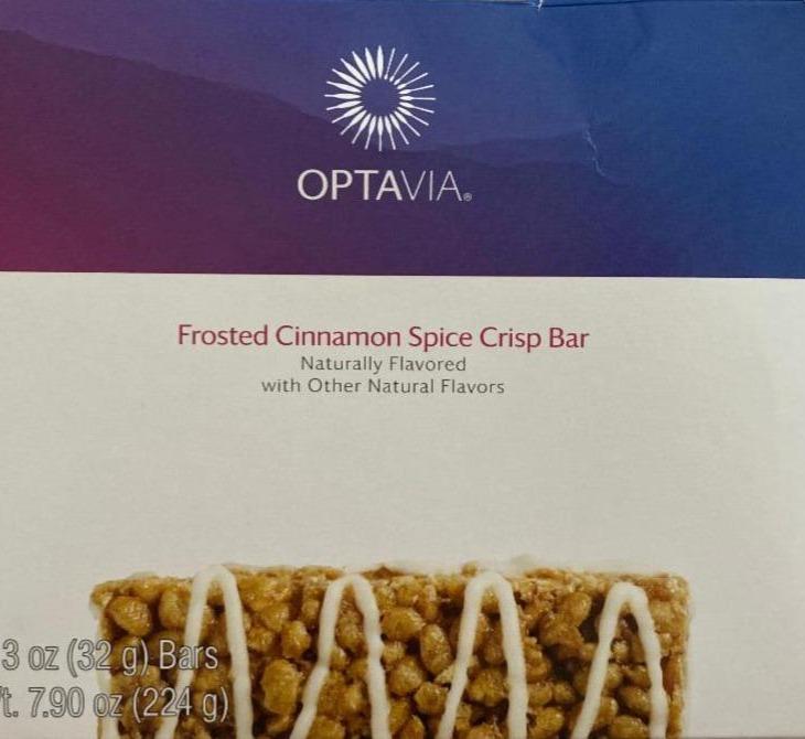 Fotografie - Frosted Cinnamon Spice Crisp Bar Optavia