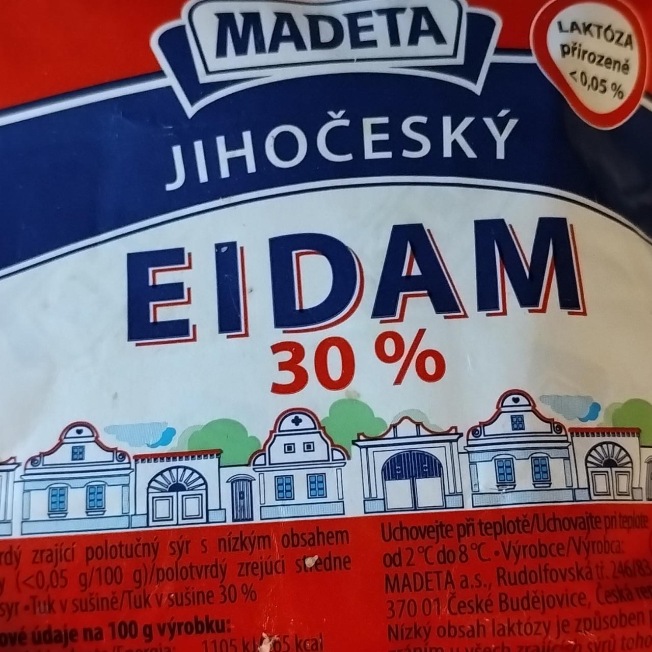 Fotografie - Jihočeský Eidam 30% Madeta