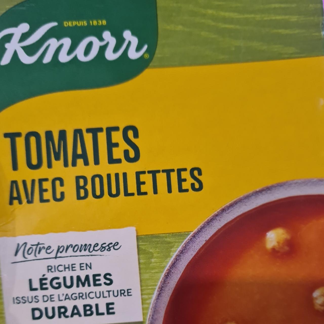 Fotografie - Tomates avec boulettes Knorr
