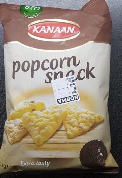 Fotografie - BIO Popcorn snack KANAAN
