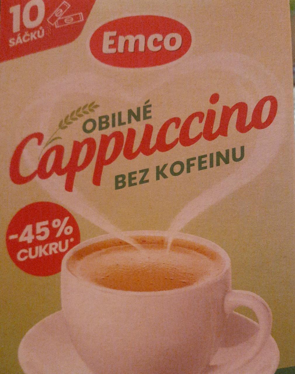 Fotografie - Obilné Cappuccino bez kofeinu Emco