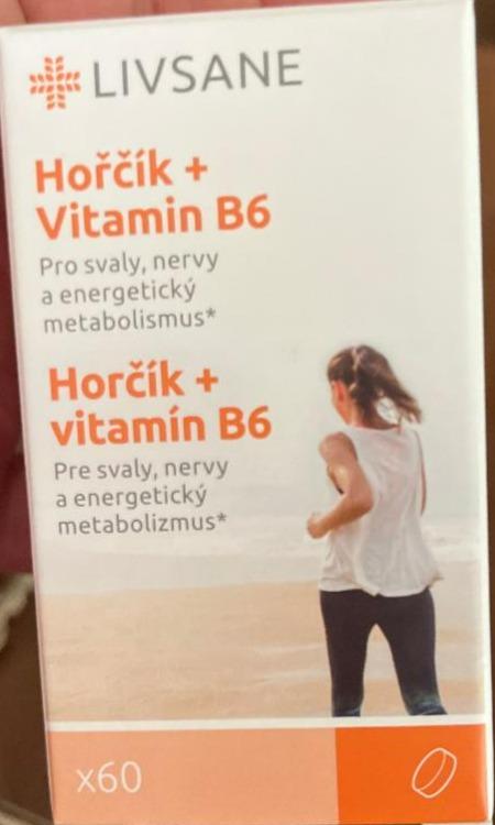 Fotografie - Hořčík + Vitamin B6 Livsane