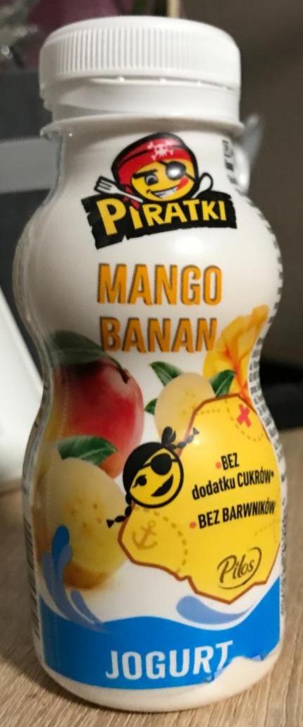 Fotografie - Jogurt Mango Banan Piratki
