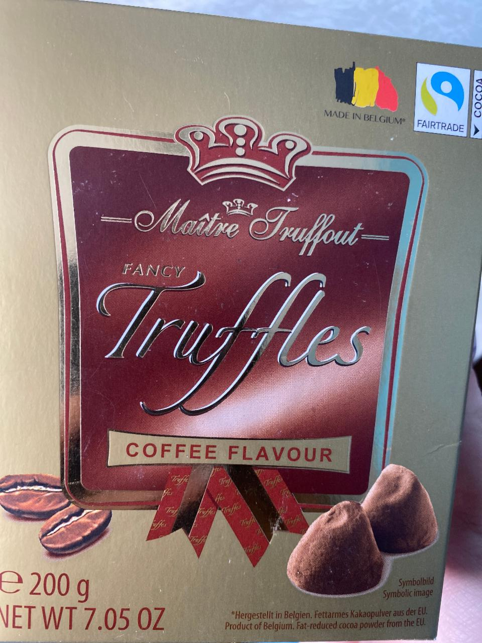 Fotografie - Fancy Truffles Coffee Flavour Maître Truffout