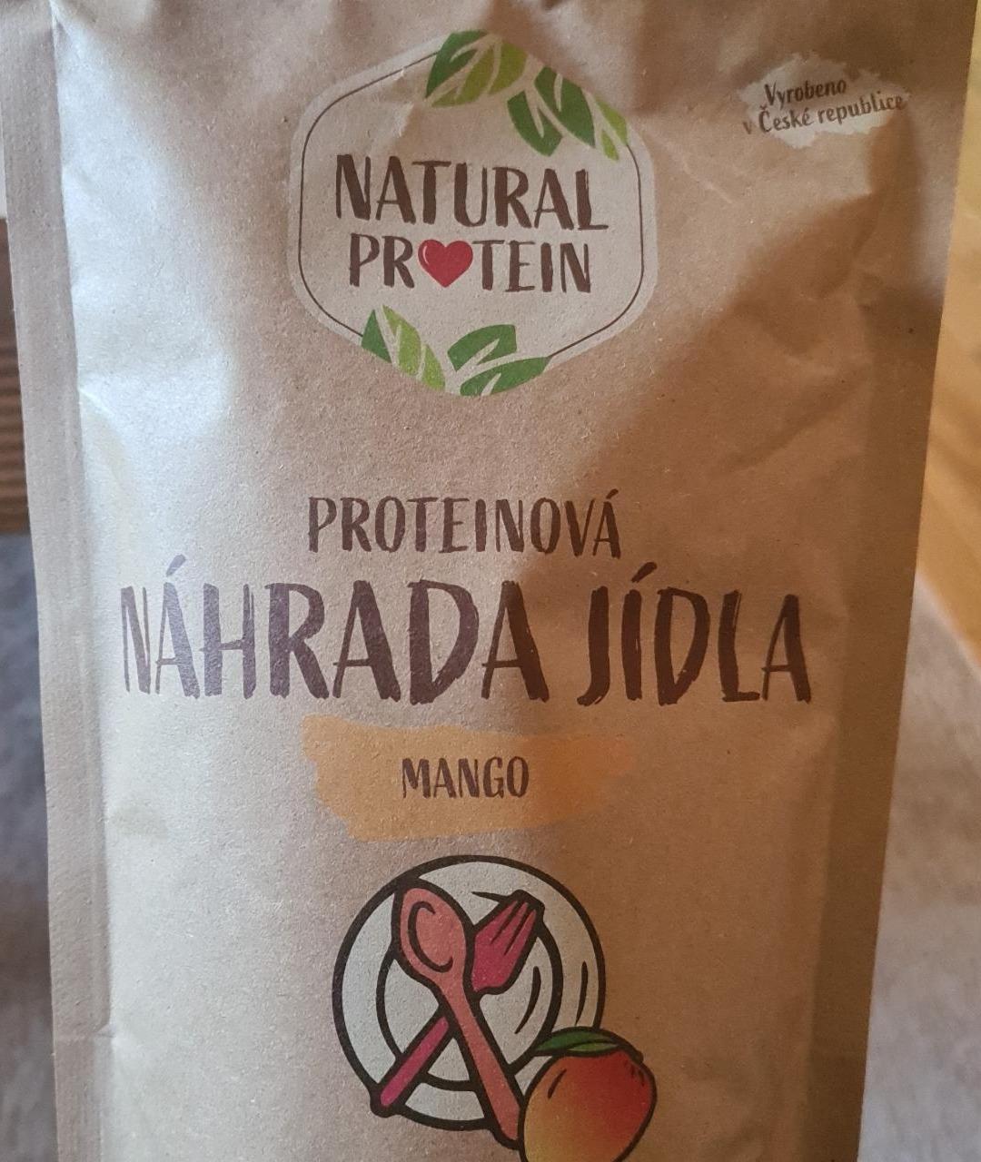 Fotografie - Proteinová náhrada jídla Mango Natural Protein