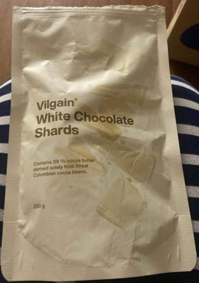 Fotografie - White Chocolate Shards Vilgain