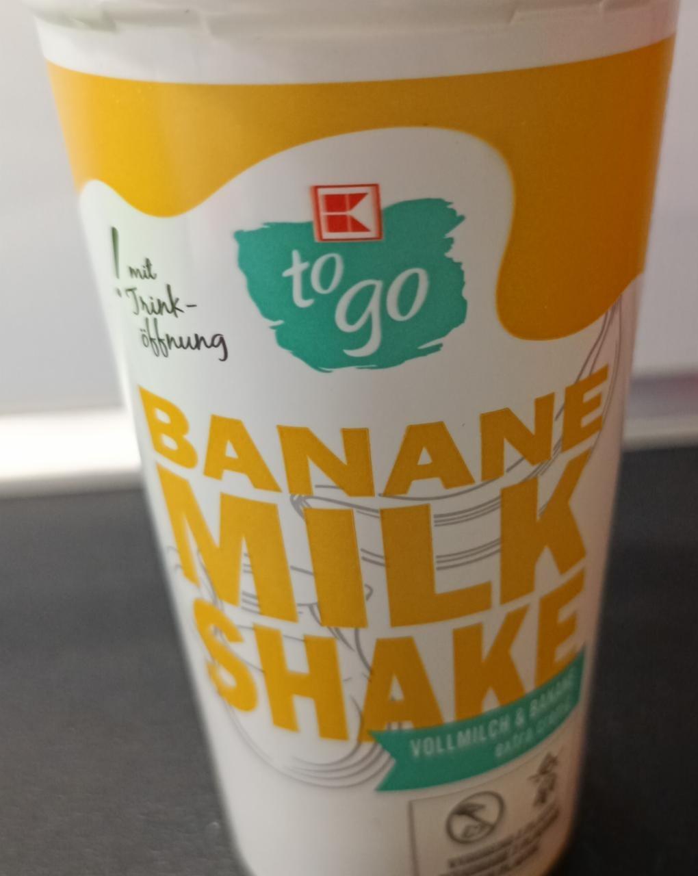 Fotografie - Banane Milk Shake K-to go