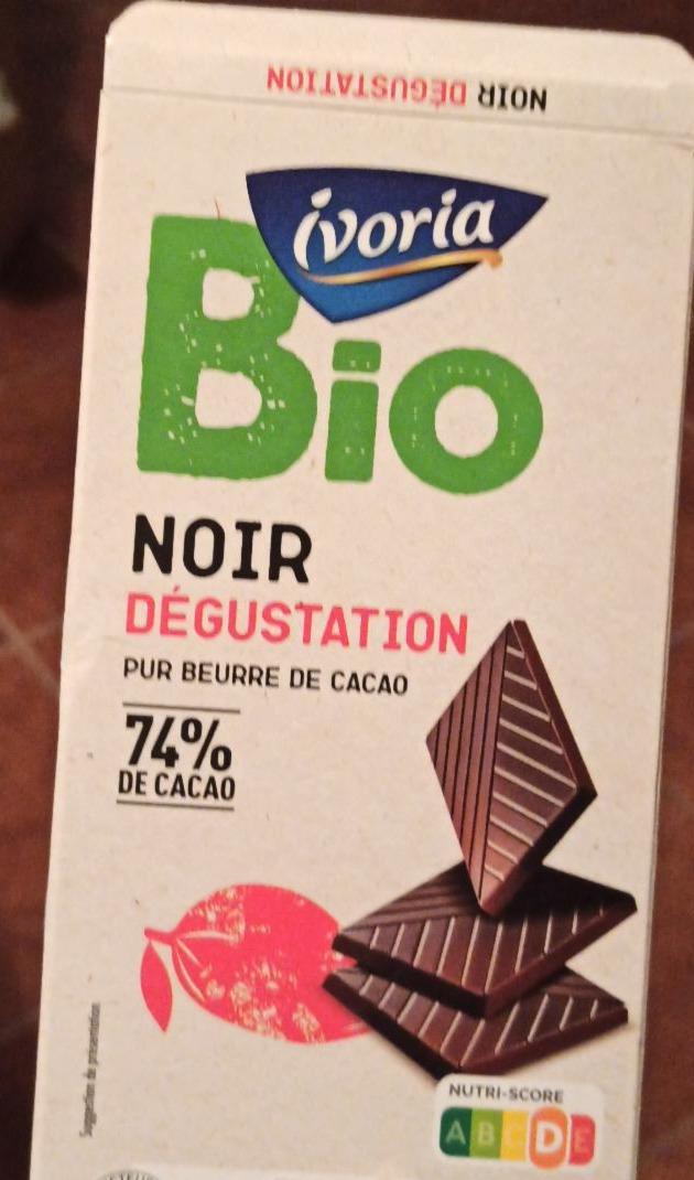 Fotografie - Bio Noir dégustation 74% de cacao Ivoria