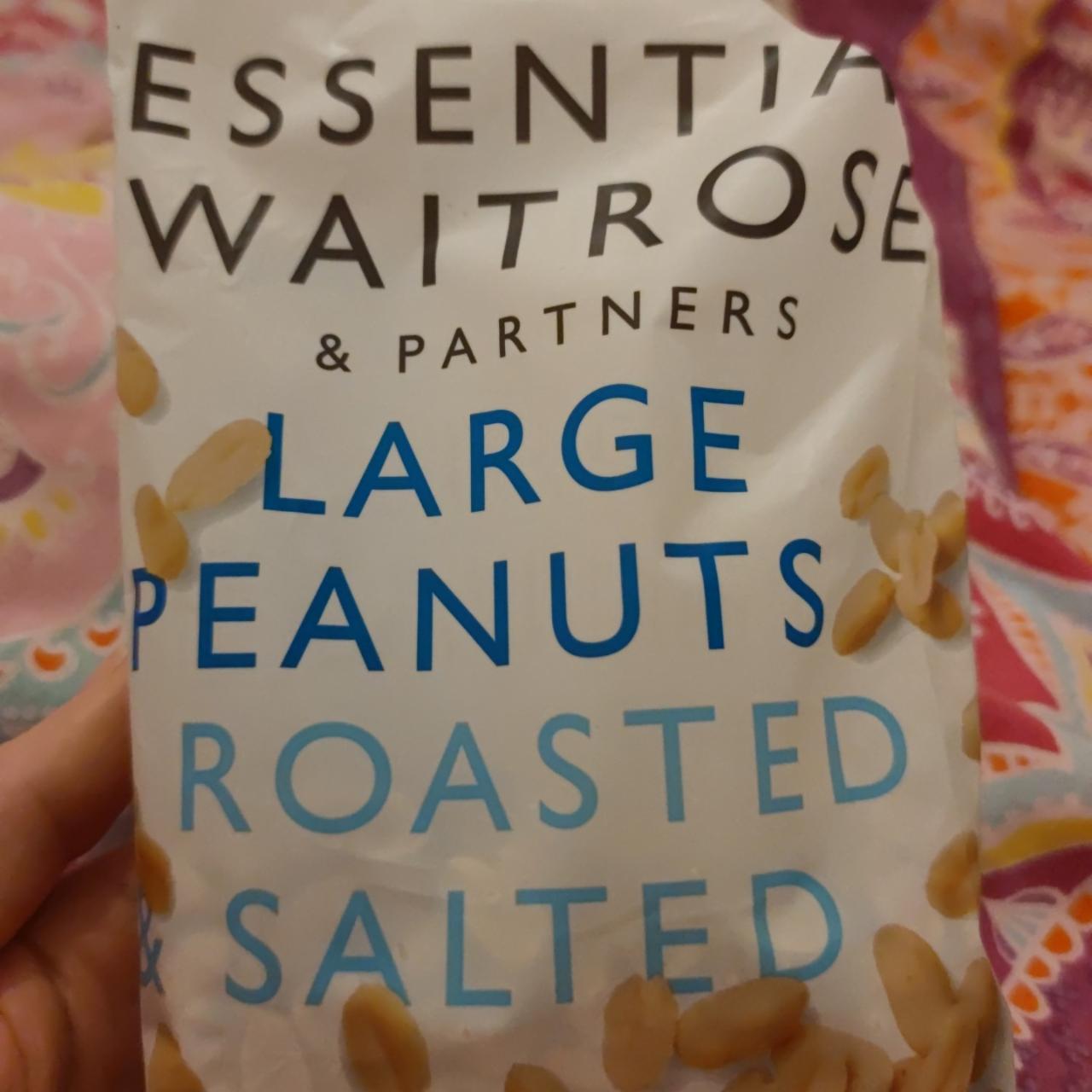 Fotografie - Large peanuts roasted salted Essential Waitrose