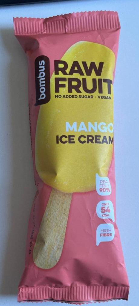 Fotografie - RAW FRUIT Mango Ice Cream Bombus