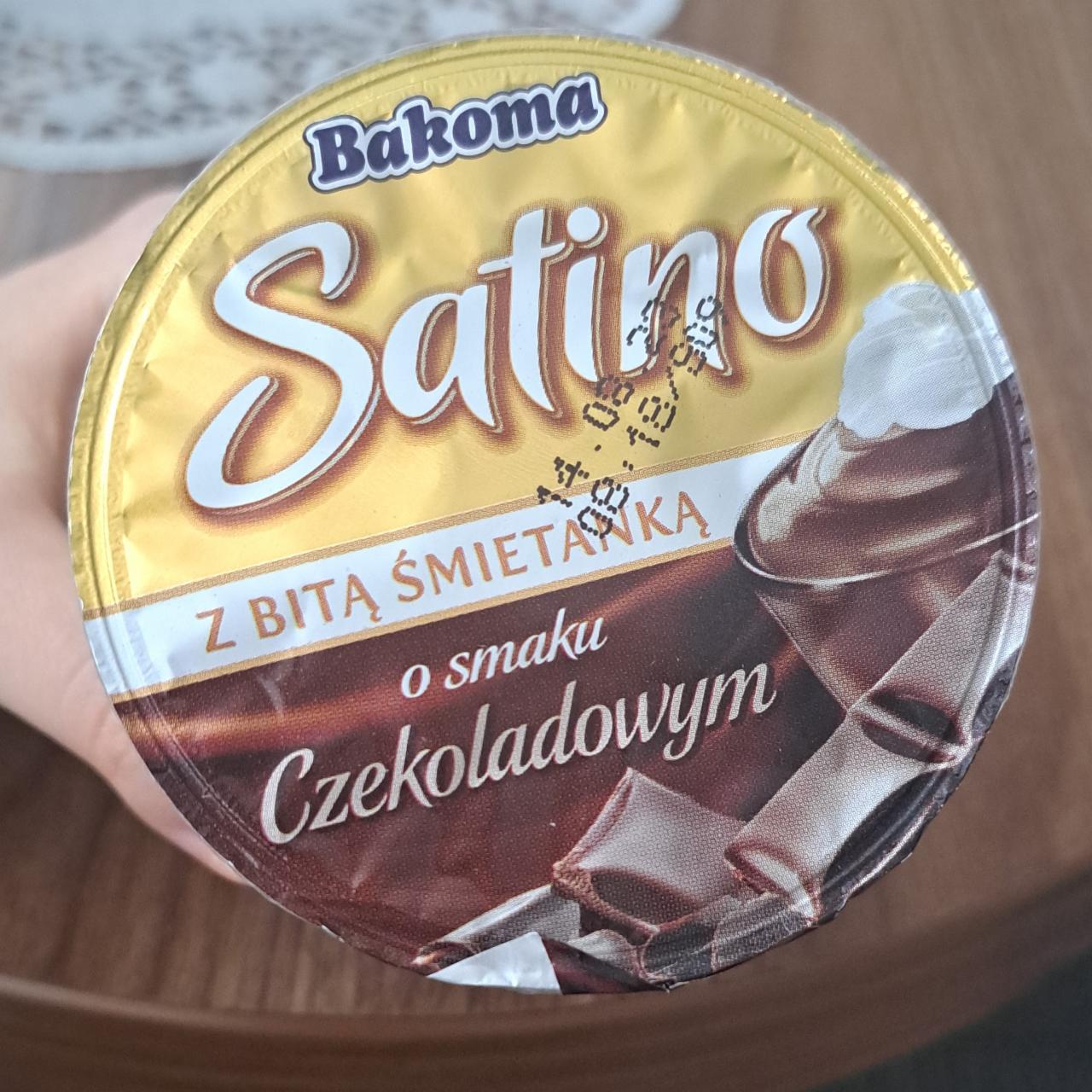 Fotografie - Satino o smaku czekoladowym z bitą śmietanką Bakoma