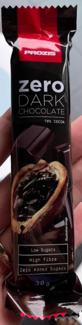 Fotografie - Zero Dark Chocolate 70% Cocoa Prozis
