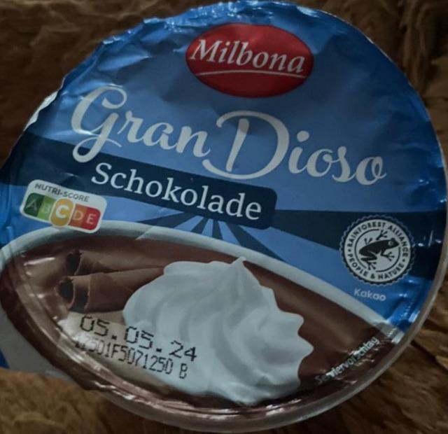 Fotografie - GranDioso Schokolade Milbona
