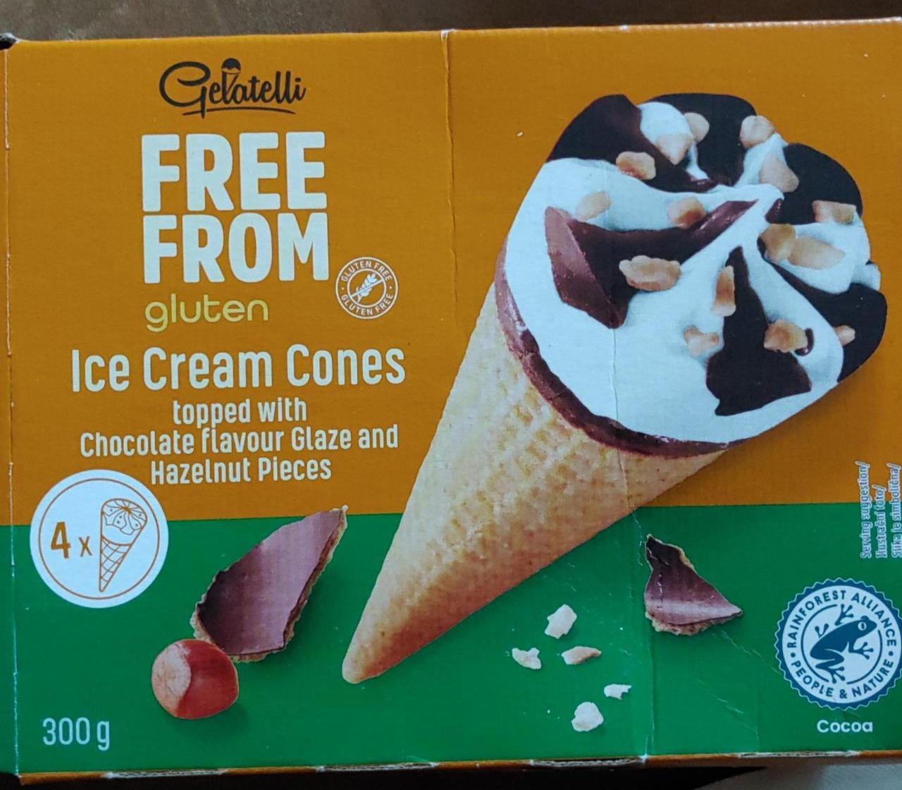 Fotografie - Free From gluten Ice Cream Cones Gelatelli