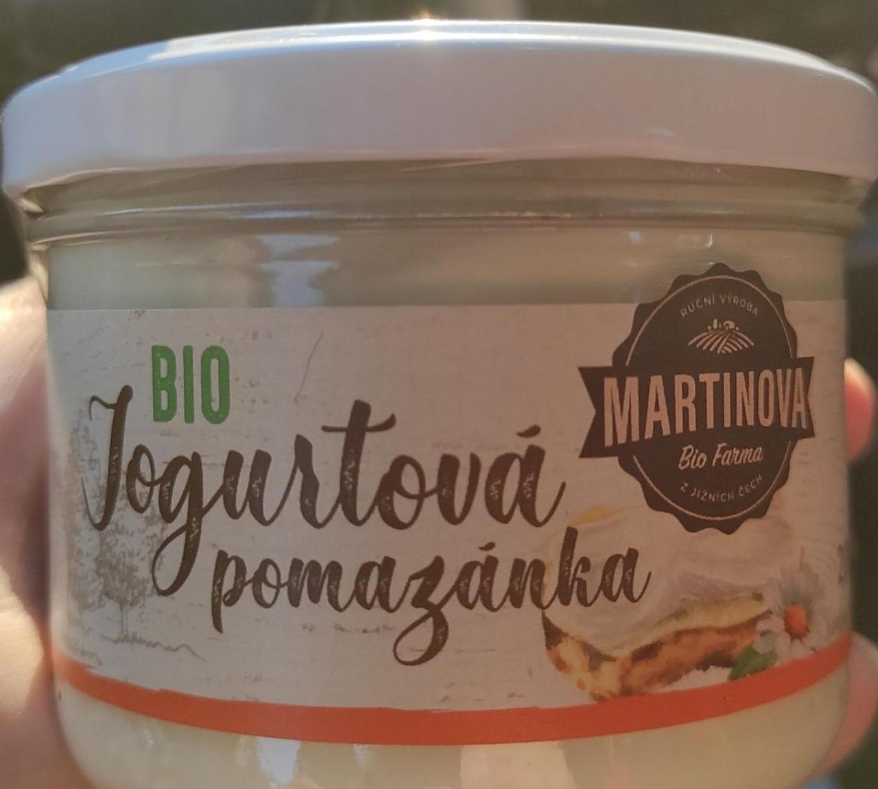 Fotografie - Bio jogurtová pomazánka Martinova Bio Farma