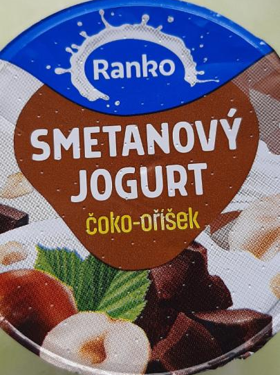 Fotografie - jogurt smetanový čoko-oříšek Ranko