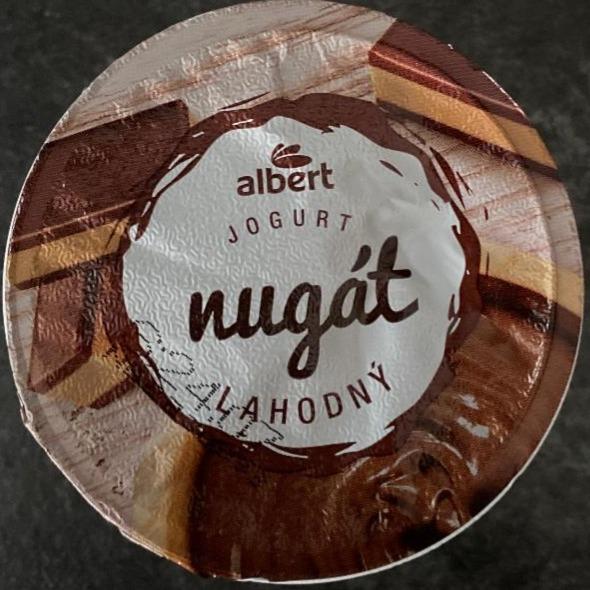 Fotografie - jogurt nugát lahodný Albert