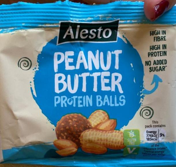 Fotografie - Peanut butter protein balls Alesto