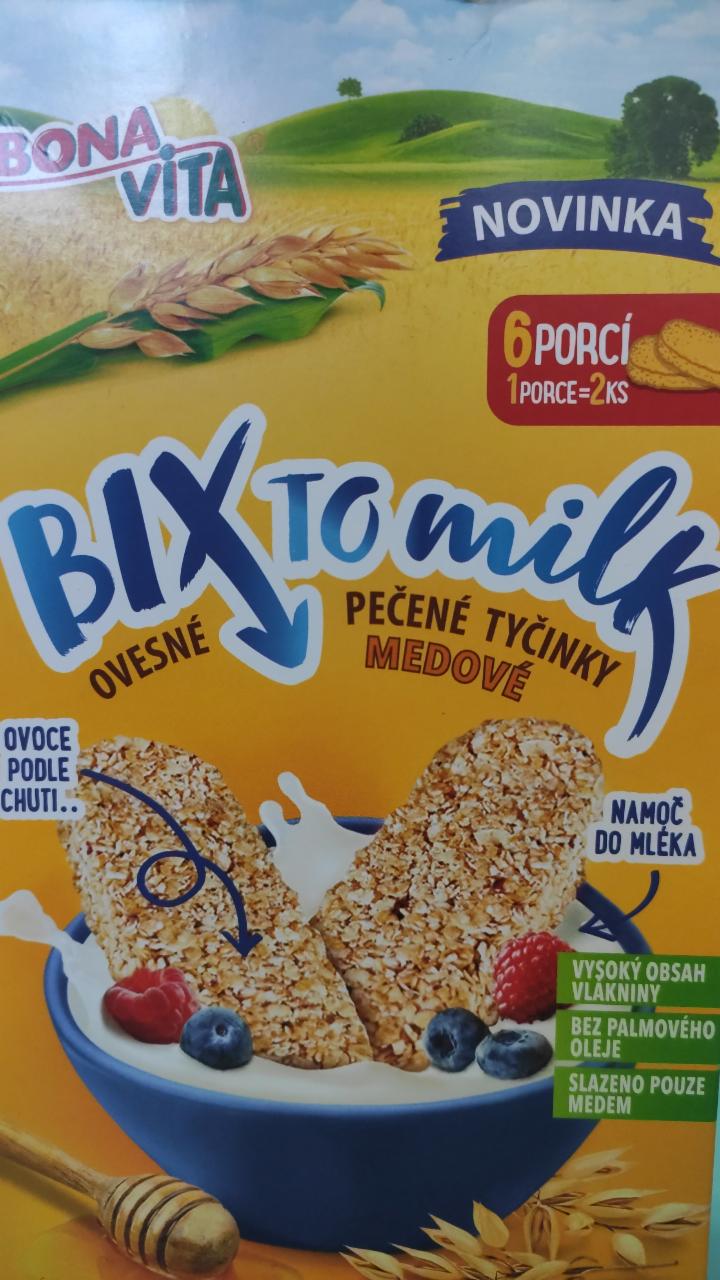 Fotografie - Bix to milk medové Bonavita