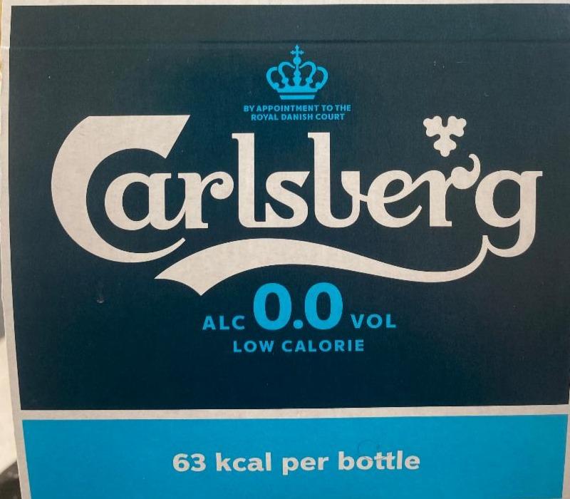 Fotografie - Alc. 0.0 vol low calorie Carlsberg